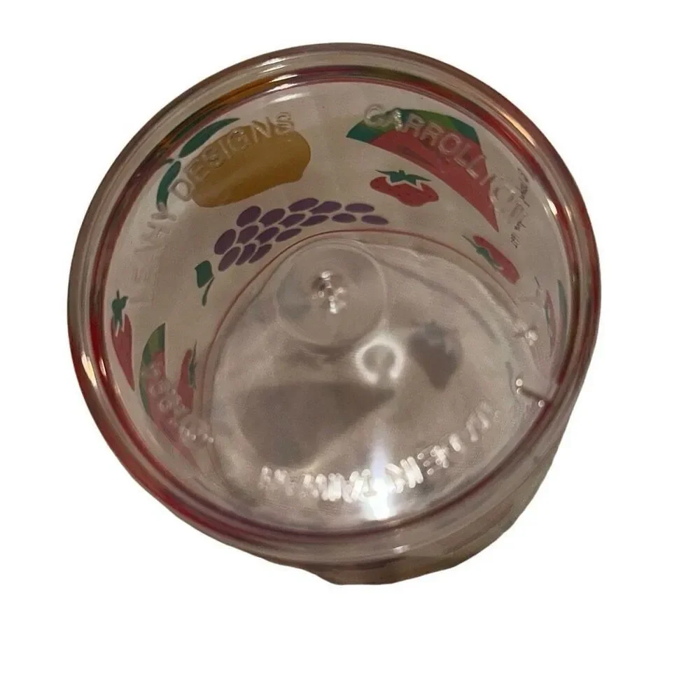Multicolor Tropical Fish Glass Tumblers and Plates Set